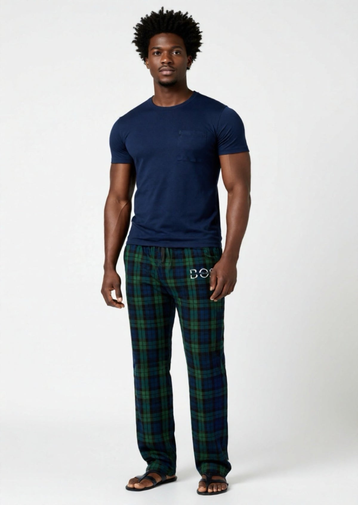 CEO men’s Flannel Plaid Pant